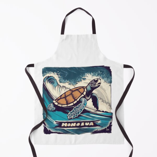 Item preview, Honolua - Surfing Turtle designed and sold by Uncle-Hawaii.