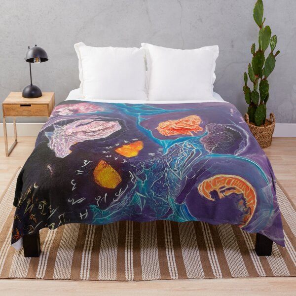 Item preview, Magical ritual contemporary abstract acrylic painting designed and sold by Gabriel BOCQUAIRE.