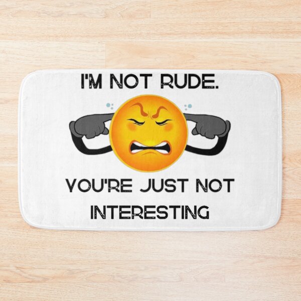 Item preview, Copy of not rude designed and sold by jessagirl.