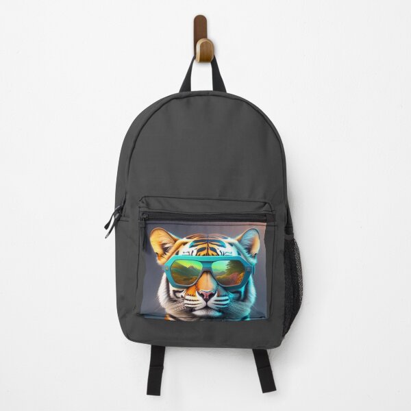 Item preview, The Cool Tiger with Sunglasses, Futuristic designed and sold by Magical-bear.