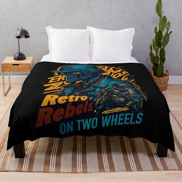 Item preview, Retro Rebels on Two Wheels! designed and sold by IcalsaidArt.