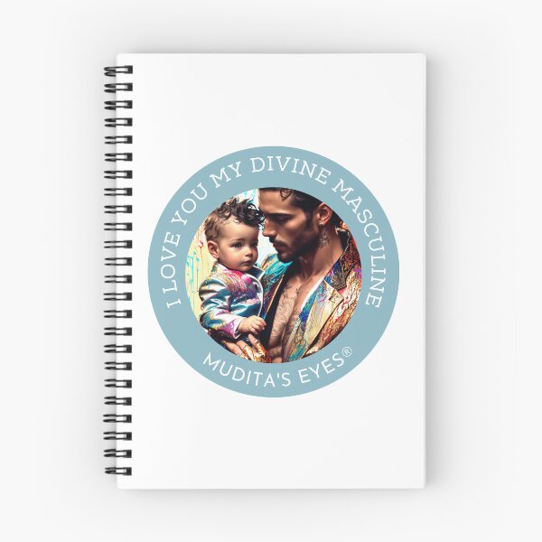 Item preview, Sweet " I love you my divine masculine" Divine Love Sticker designed and sold by MuditasEyes.
