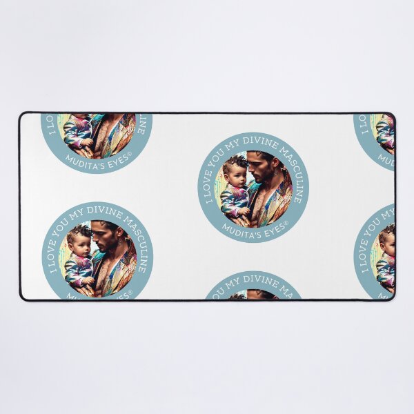 Item preview, Sweet " I love you my divine masculine" Divine Love Sticker designed and sold by MuditasEyes.