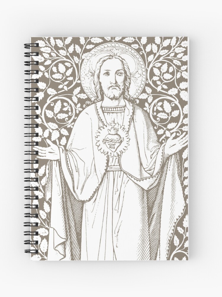 Sacred Heart of Jesus Engraving by Beltschazar