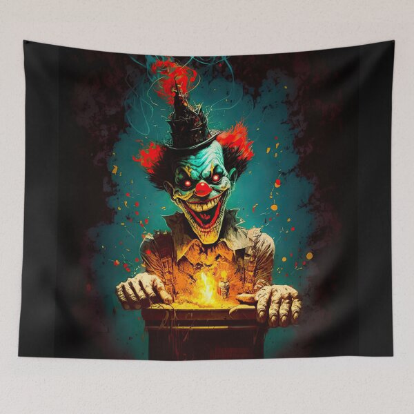 Item preview, Crazy Clown - 9 designed and sold by Space-Yeti.