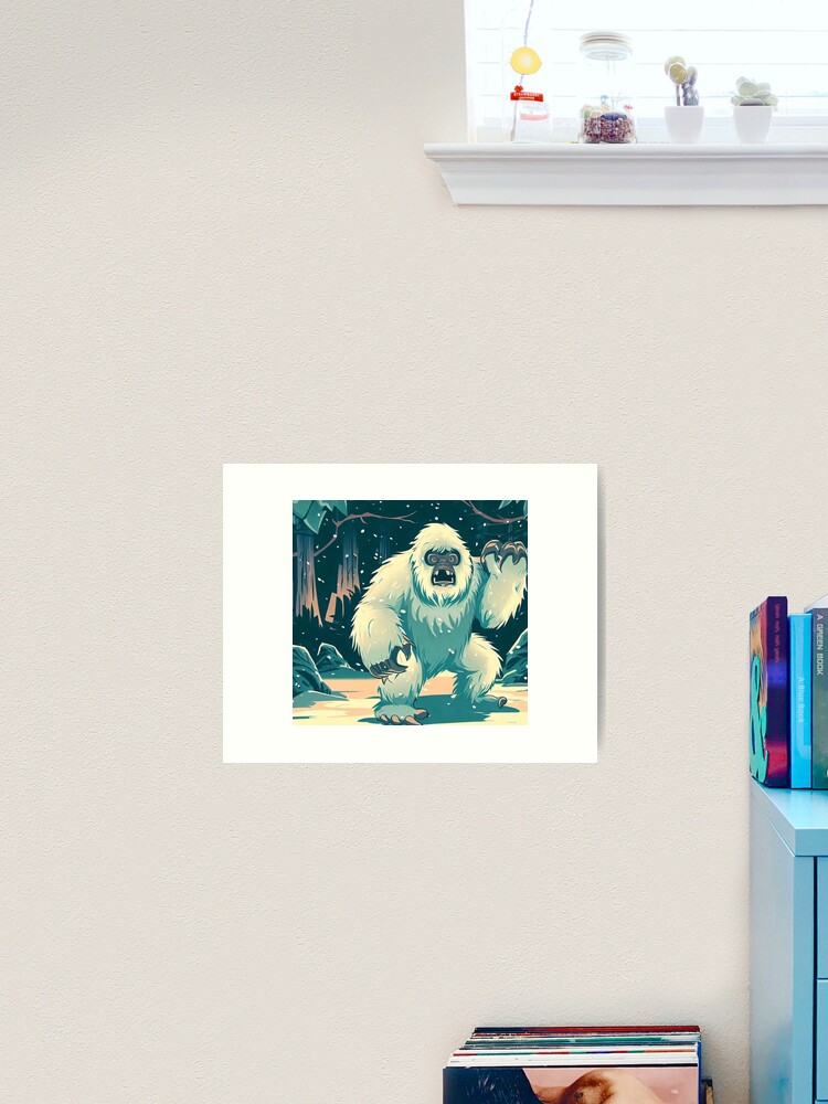 Yeti Magnet for Sale by Witty-Kids