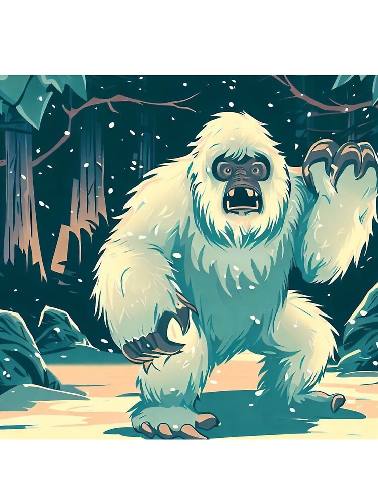 Yeti !! Kids T-Shirt for Sale by lunaticpark