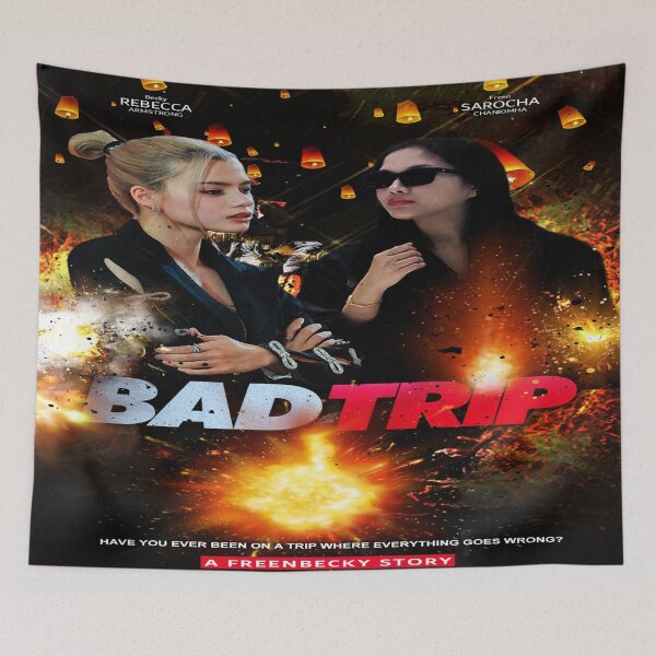 Item preview, Bad Trip | FreenBecky Poster designed and sold by CatiaCosta.