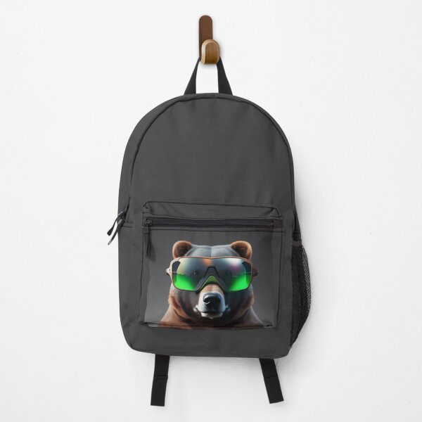 Item preview, Futuristic Cute Bear wearing VR sunglasses designed and sold by Magical-bear.