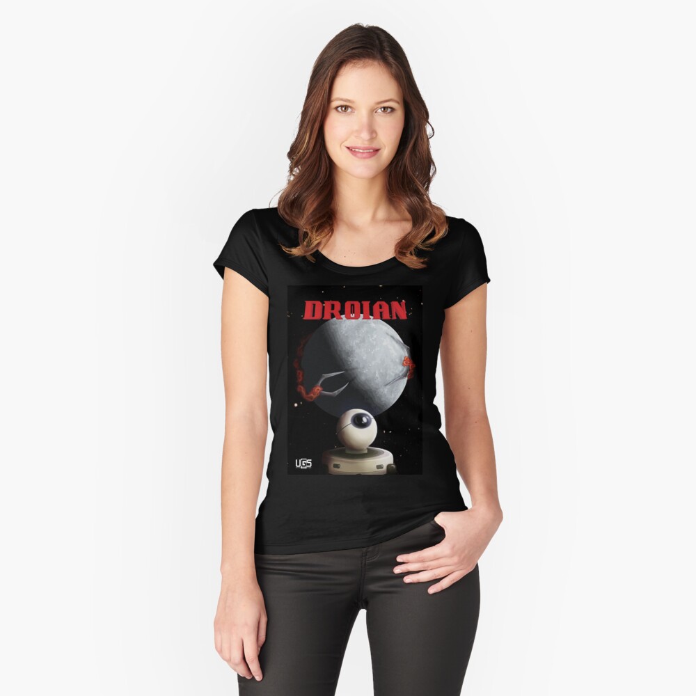 Item preview, Fitted Scoop T-Shirt designed and sold by UGSstudios.