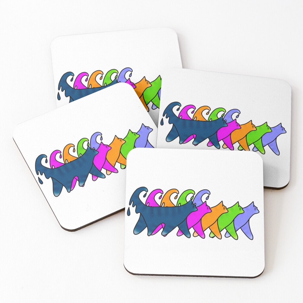 Item preview, Coasters (Set of 4) designed and sold by RoeHasArt.