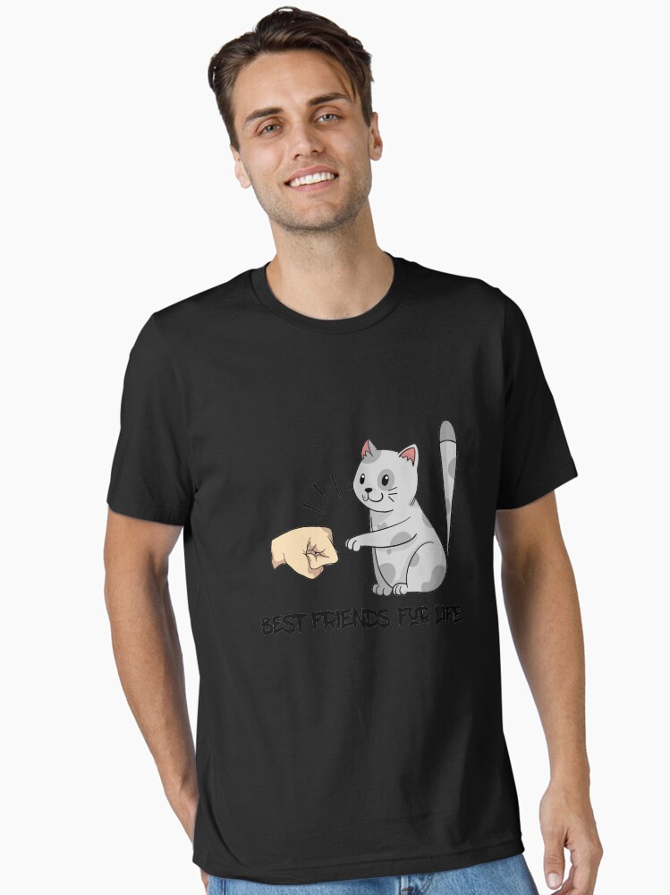 Funny Cat Lover Fist Bump T Shirt Cat Lovers Shirt Essential T-Shirt