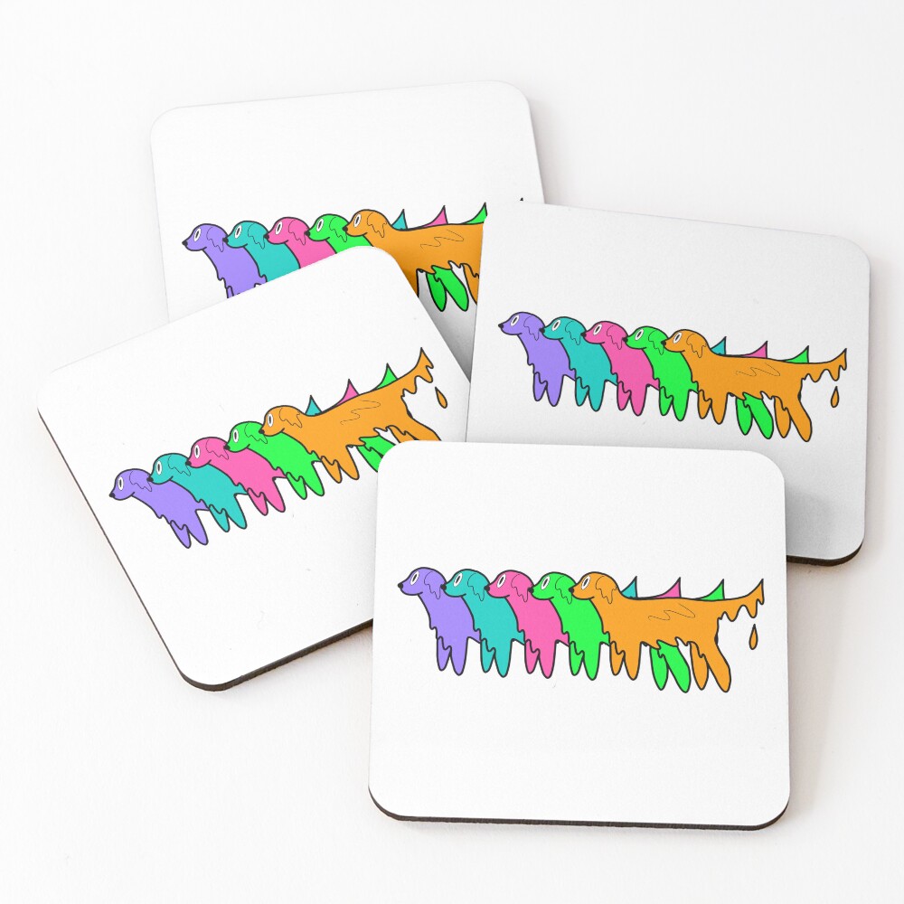 Item preview, Coasters (Set of 4) designed and sold by RoeHasArt.