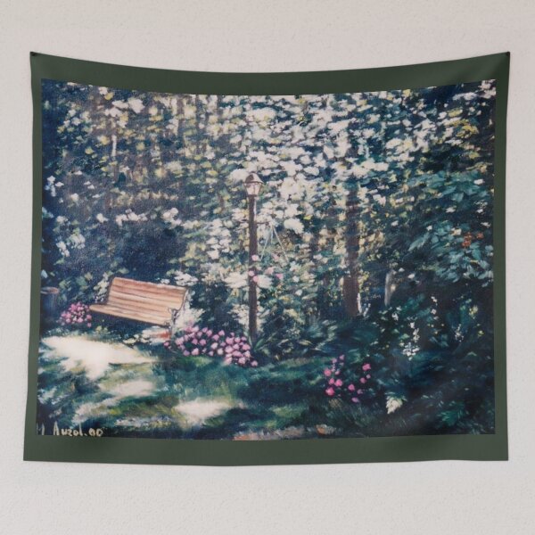 Item preview, Landscape. The Little Bench designed and sold by megane5555.