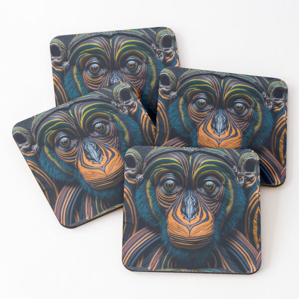Item preview, Unveiling Wonders: The Enigmatic Mandrills' Captivating Realm designed and sold by AmazingLab.