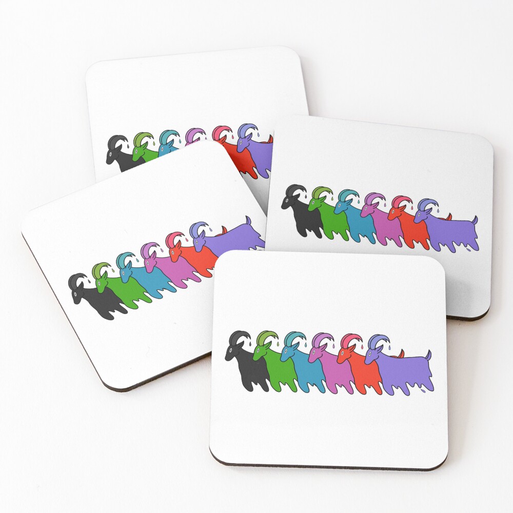 Item preview, Coasters (Set of 4) designed and sold by RoeHasArt.