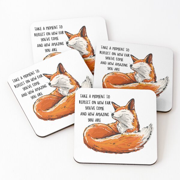 Item preview, Eres increíble fox art designed and sold by Krystalkayart.