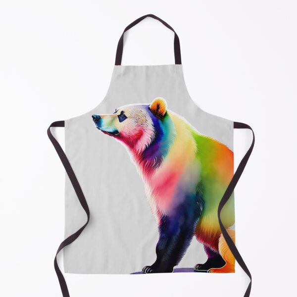 Item preview, Rainbow Sitting Bear designed and sold by Magical-bear.