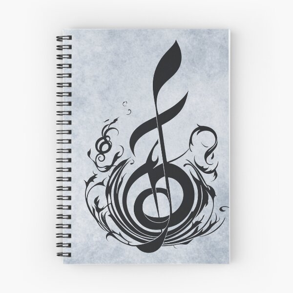 Item preview, Quaver note with doodles designed and sold by elearah1.