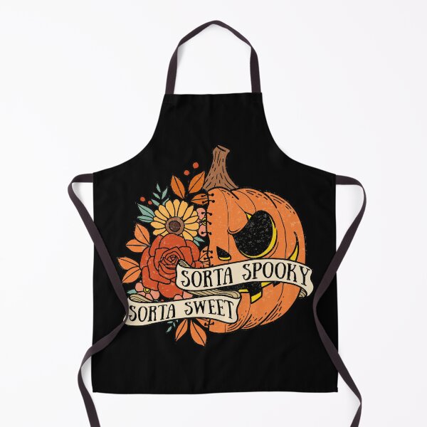 Item preview, "Sorta Spooky Sorta Sweet" Halloween Jack O' Lantern designed and sold by FlawlessSeams.