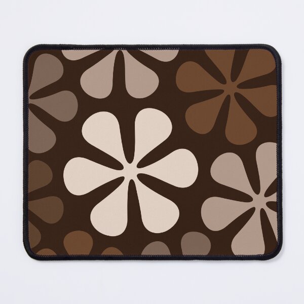 Item preview, Abstract Flowers Browns & Creams designed and sold by NataliePaskell.