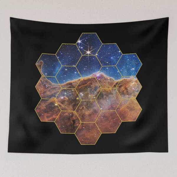 Item preview, James Webb Space Telescope - Carina Nebula designed and sold by Disparate Thoughts.