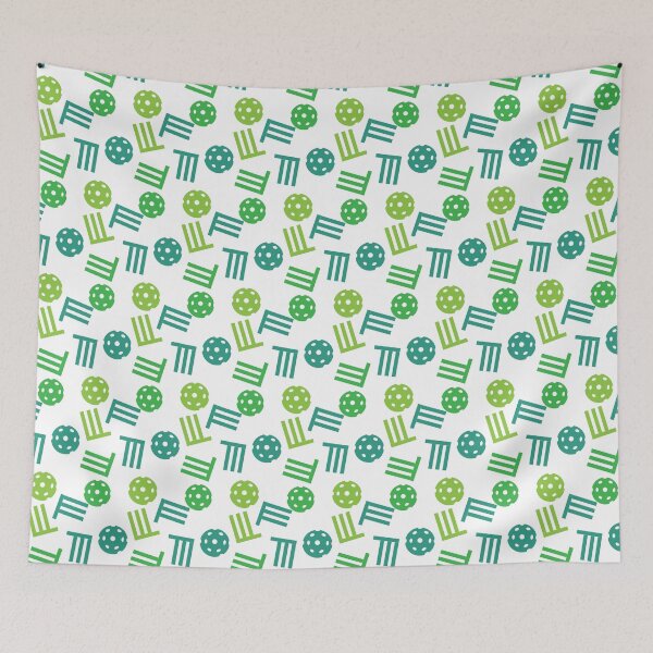 Item preview, Green Pickleball Geometric Pattern  designed and sold by Mehwish.