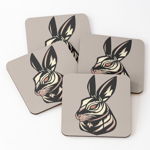 Item preview, Rabbit tattoo designed and sold by RatArt Designs.