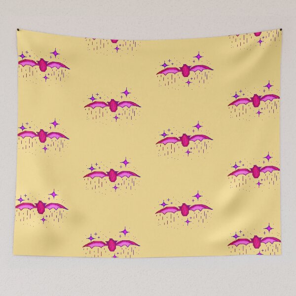 Item preview, Cute Pink Bat designed and sold by SpaceDiver-001.