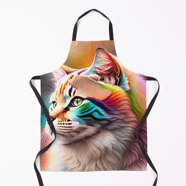 Item preview, Rainbow Cat Pride watercolour designed and sold by Magical-bear.