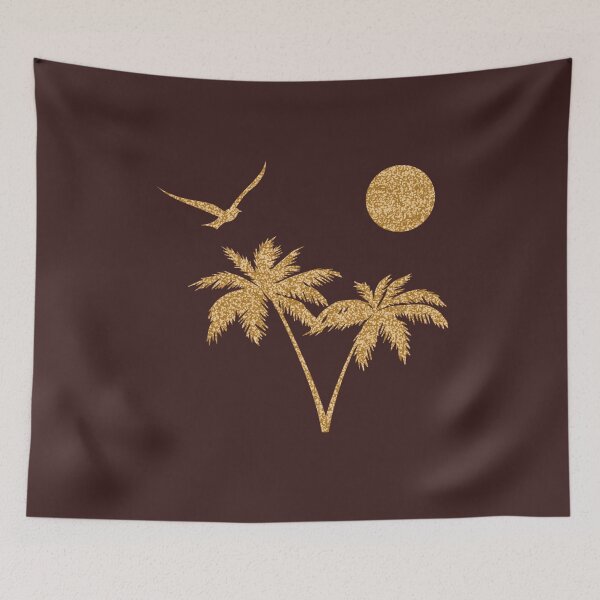 Item preview, Palm trees, moon and night designed and sold by Reemo2015.