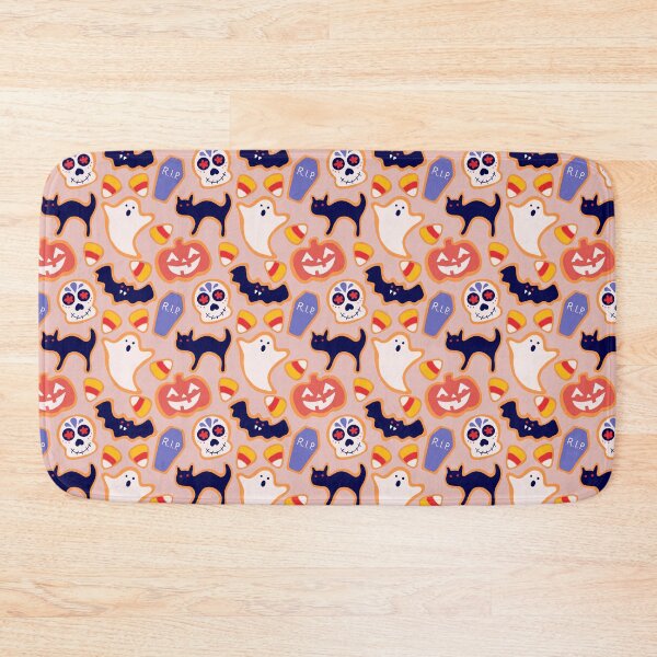 Item preview, Pink Halloween Cookie Pattern designed and sold by beestonestudio.