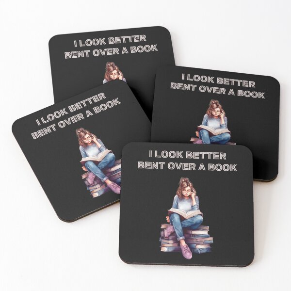 Item preview, I look better bent over a book  designed and sold by RahyasDesign.
