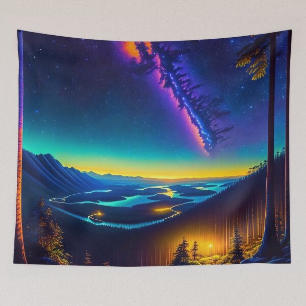 Item preview, The dark night rainforest designed and sold by m-y-A-I-A-R-T-.