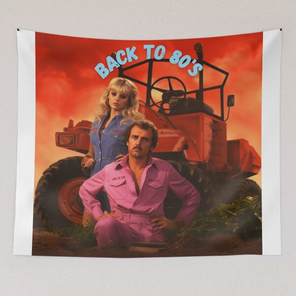 Item preview, Back to 80's country style t-shirt designed and sold by Foreververypoor.