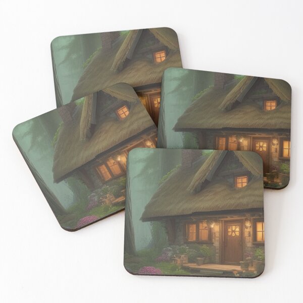 Item preview, Gnome Haven: Evening Cottage designed and sold by GoodWitch24.