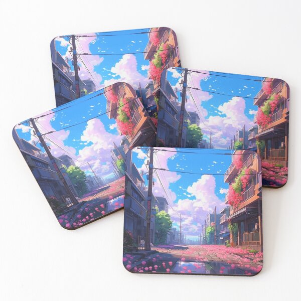 Item preview, Cherry blossom street in Osaka designed and sold by RedCosmos-.