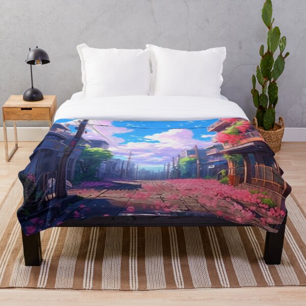 Item preview, Calle de los cerezos en flor en osaka designed and sold by RedCosmos-.