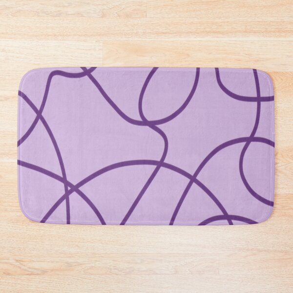 Item preview, Abstract Line Art in Purple designed and sold by DanielleGensler.
