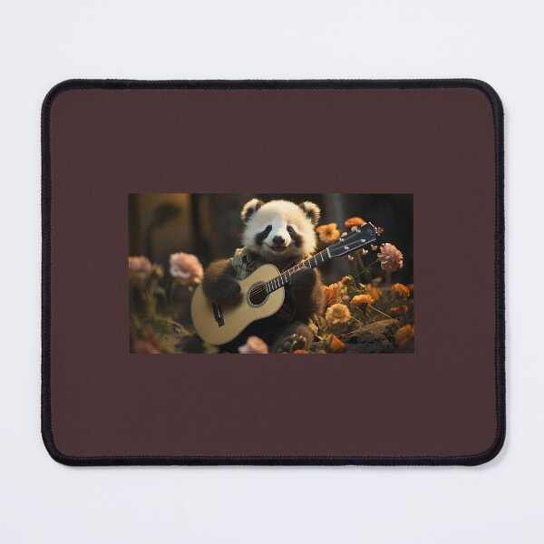 Item preview, A panda playing guitar designed and sold by mingfhuang.