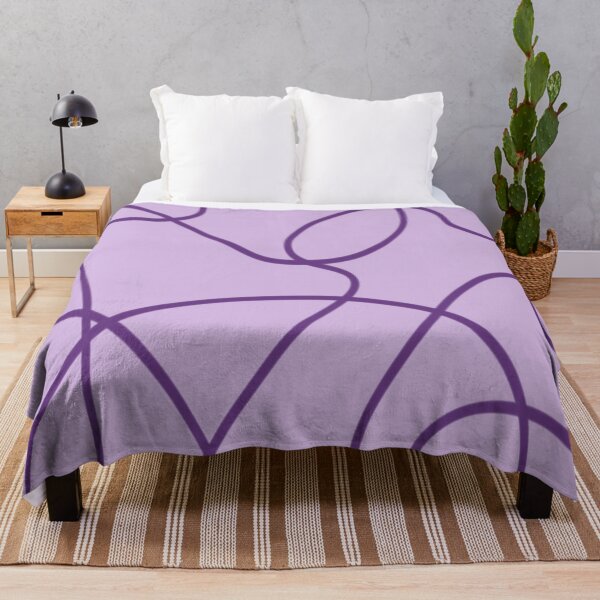 Item preview, Abstract Line Art in Purple designed and sold by DanielleGensler.
