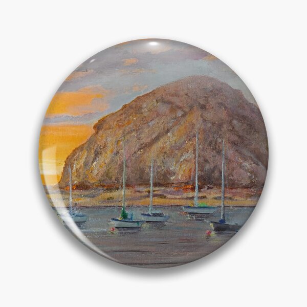 Item preview, SUNSET AT MORRO ROCK designed and sold by Michael Rock Art.