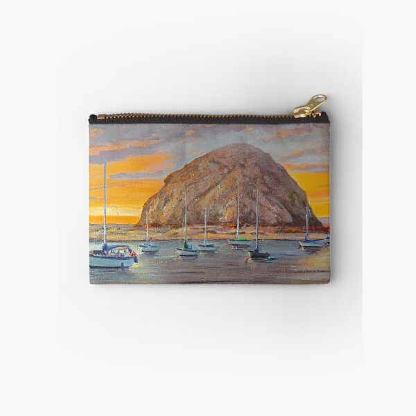 Item preview, SUNSET AT MORRO ROCK designed and sold by Michael Rock Art.