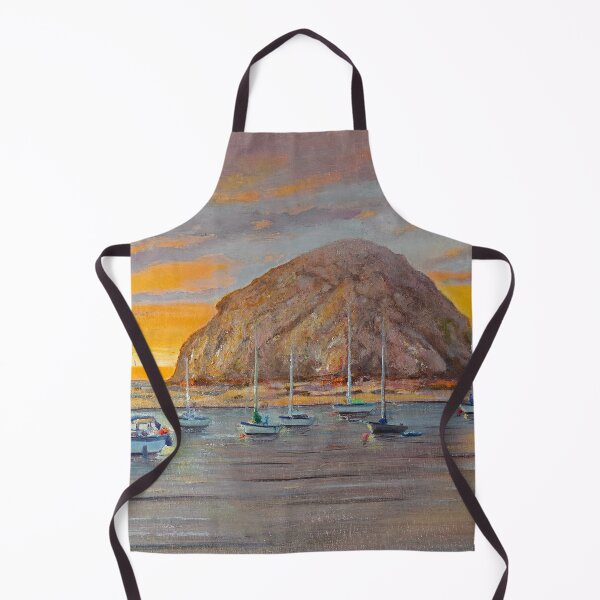 Item preview, SUNSET AT MORRO ROCK designed and sold by Michael Rock Art.