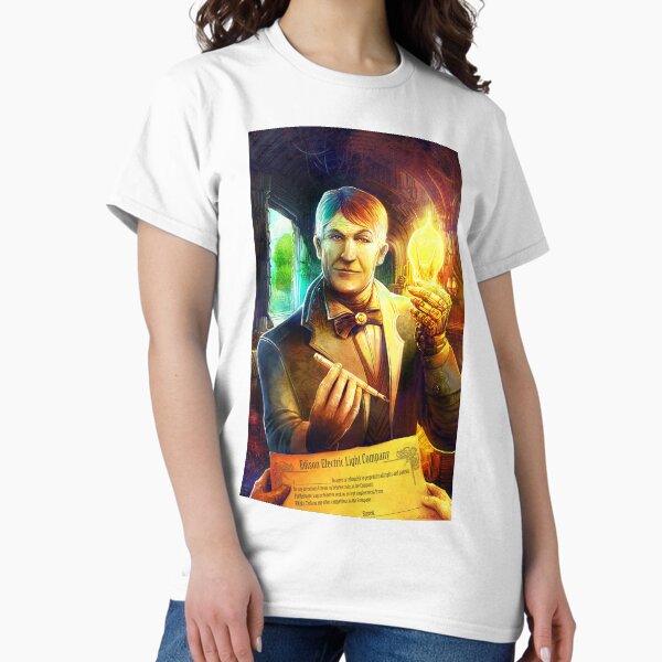 Steampunk Edison Classic T-Shirt