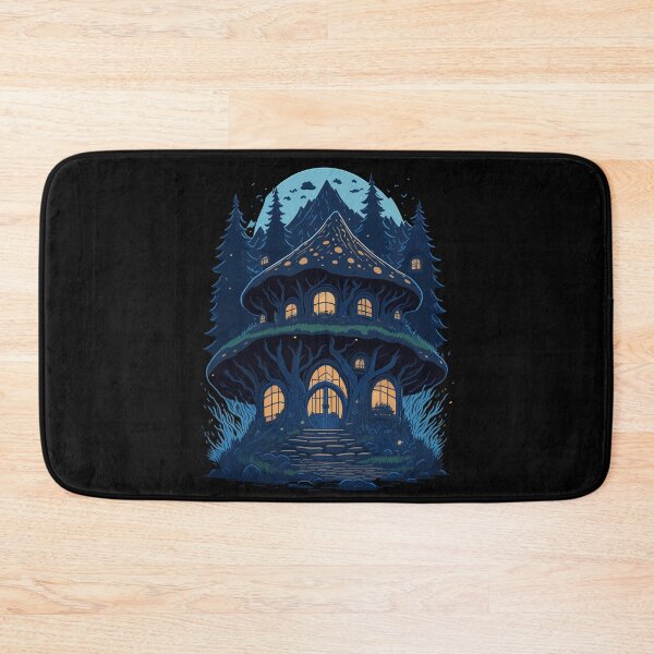 Item preview, Fantasy Mushroom House designed and sold by TrickstersTrove.