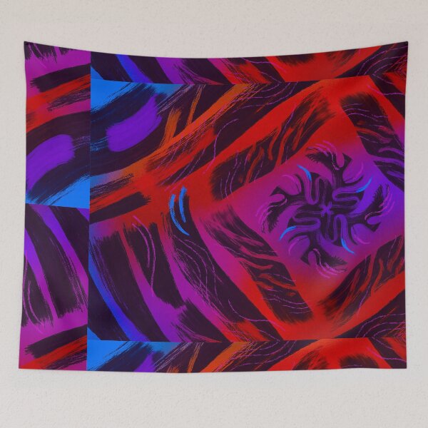 Item preview, Happiness Current - Hypnotic Patterns Series designed and sold by AbstractEssence.