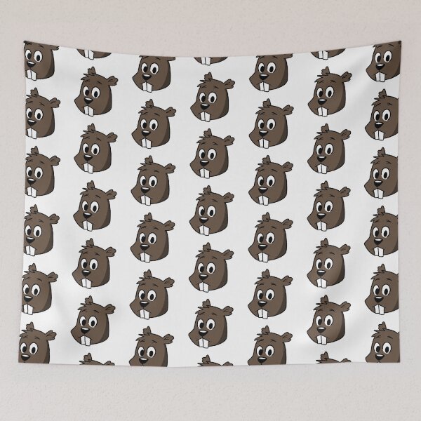 Item preview, Cartoon Beaver Art designed and sold by BambinosDeli.