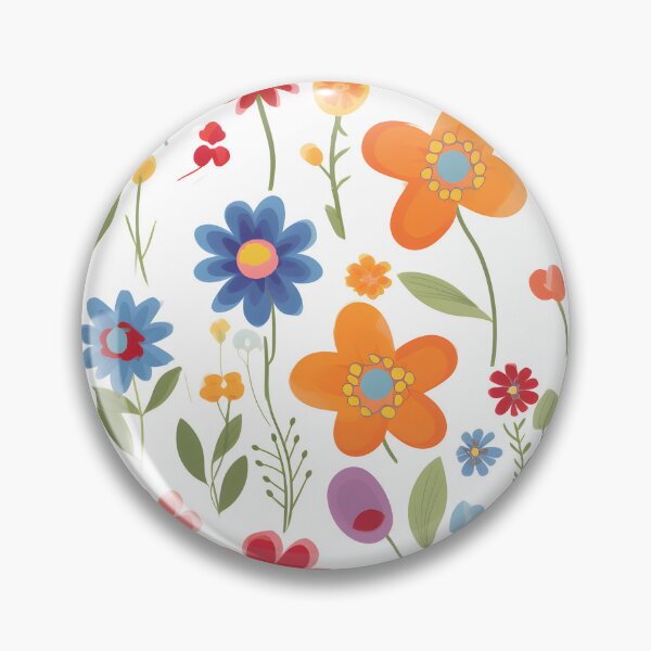 Item preview, Colorful Flowers designed and sold by Hashola Designs.