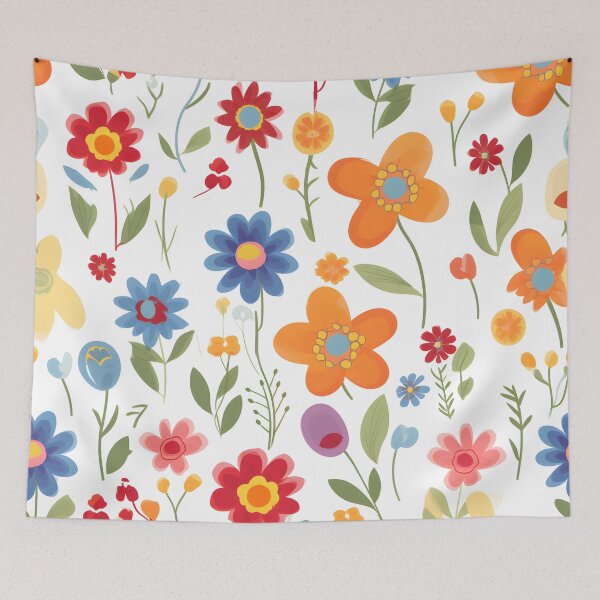 Item preview, Colorful Flowers designed and sold by Hashola Designs.